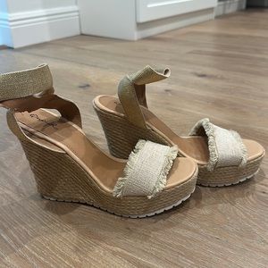 Brand New Espadrille wedges